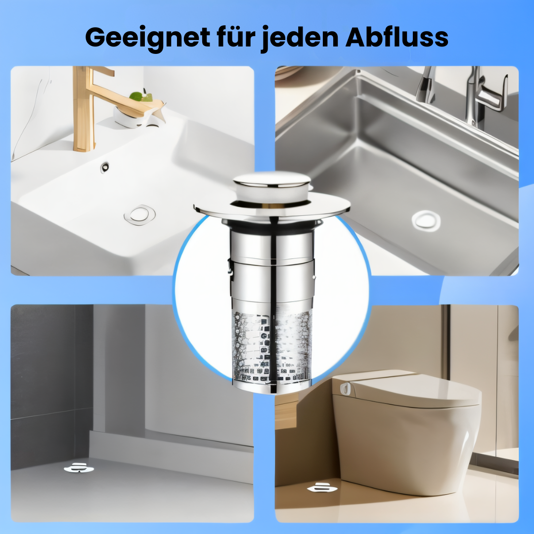 SilverFlow™ - Automatischer Abflussfilter