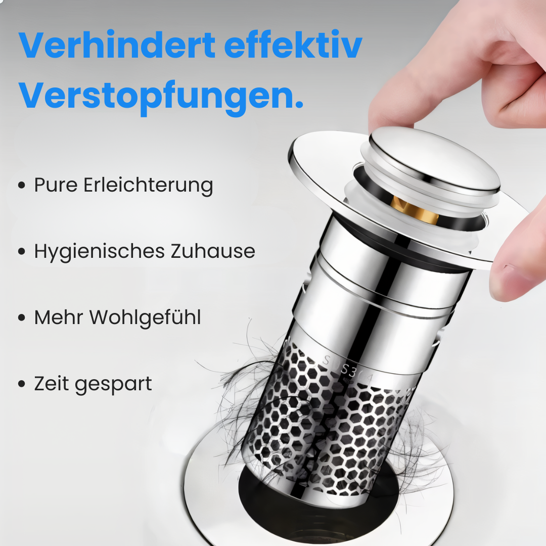 SilverFlow™ - Automatischer Abflussfilter